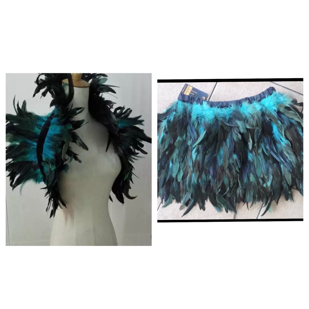 Feather outfit